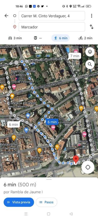 Concordia, Con Parking En El Puerto De Cambrils Exterior foto